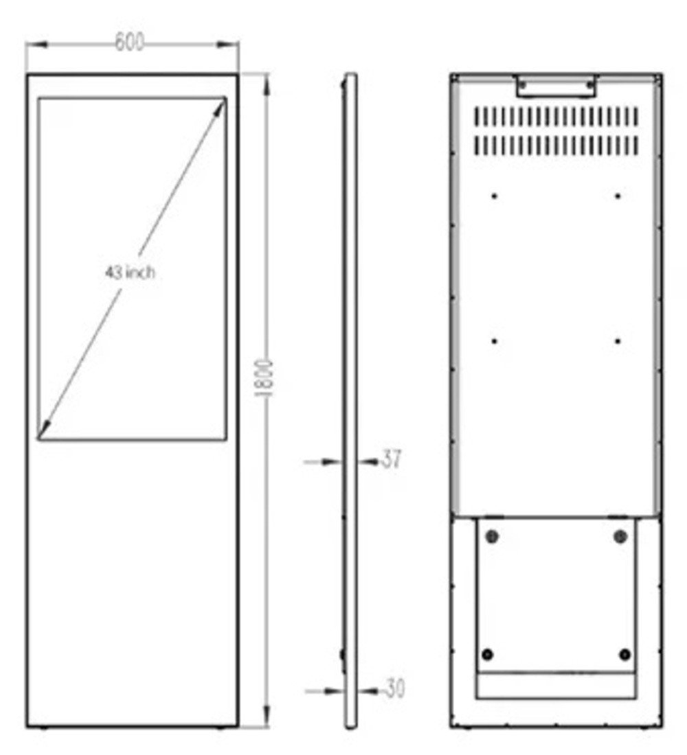 Espejo Inteligente con Pantalla HD 43" - VL43