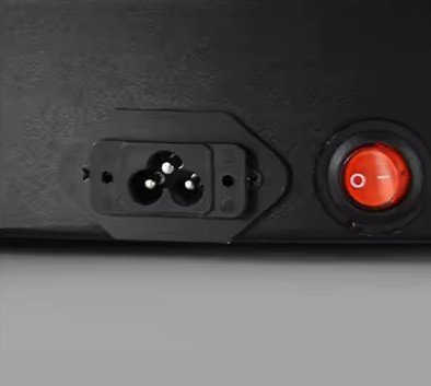 Plataforma giratoria 360 grados negra - PG80