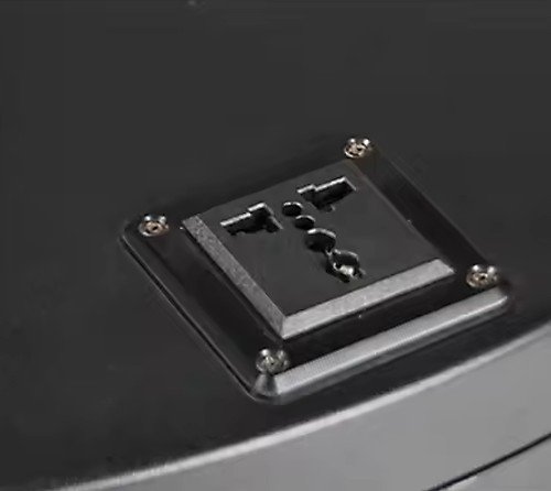Plataforma giratoria 360 grados negra - PG80