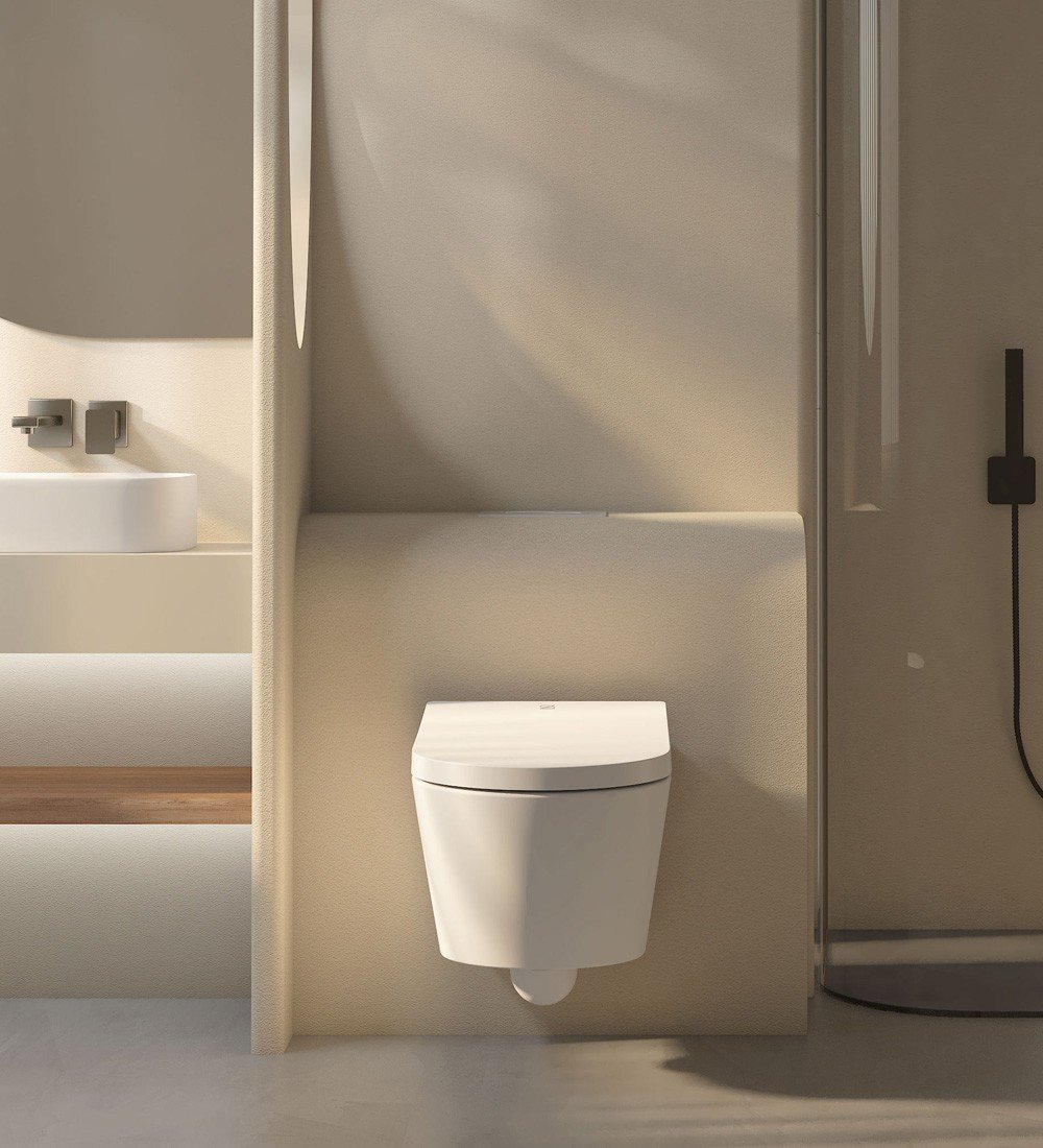 wc japonés suspendido inteligente automático