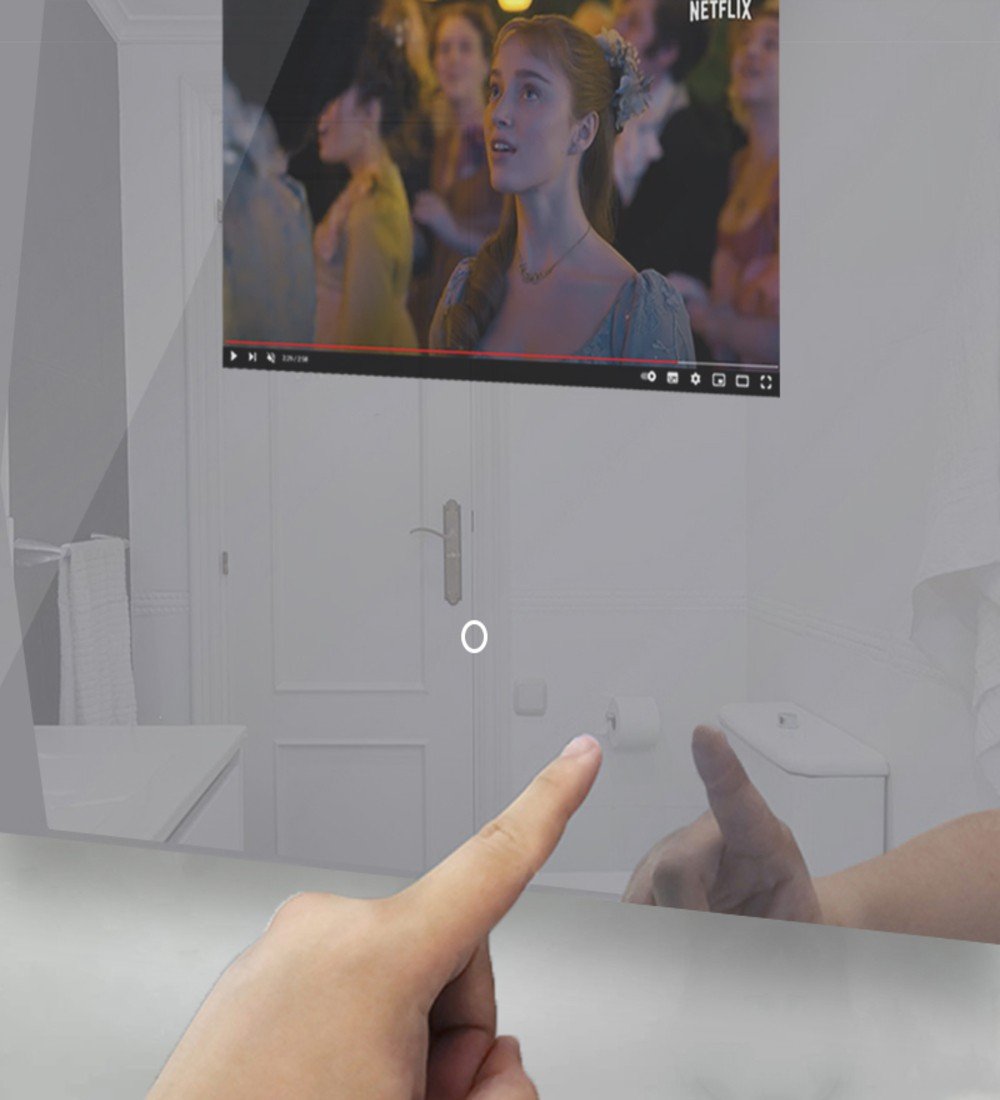 Espejo Retroiluminado con Pantalla - VR6080